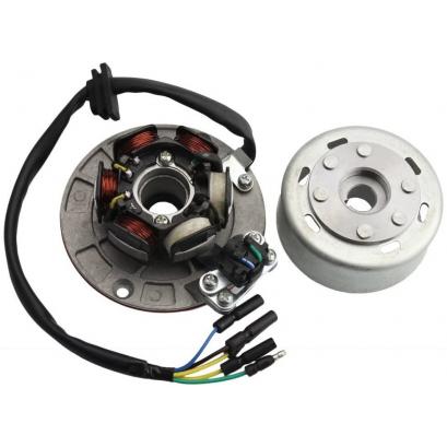 VOLANO COMPLETO DI STATORE 6 BOBINE YX 150CC - 160CC